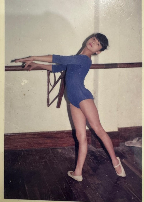 Kiều Anh đỗ khoa múa Trường Nghệ thuật Quân đội vào năm 13 tuổi. Ảnh: FB Kiều Anh.