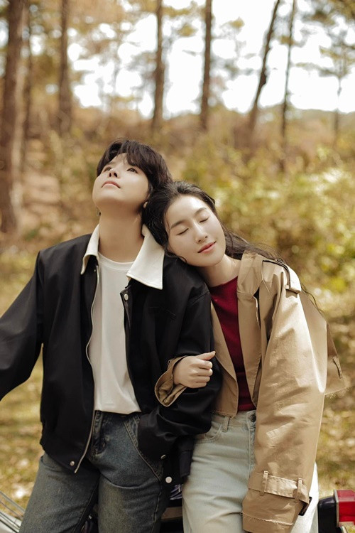 Vũ Cát Tường và Thu Trang còn hợp tác trong MV Từng là năm 2024. Ảnh: FB Vũ Cát Tường.