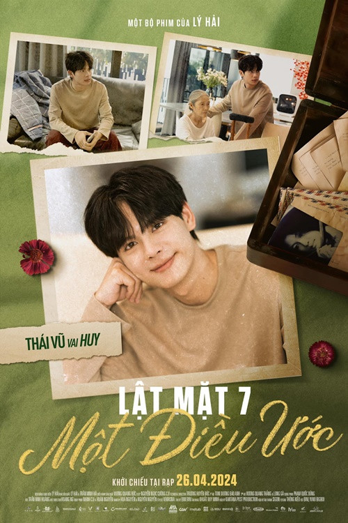 Thái Vũ còn đóng phim điện ảnh Lật mặt 7: Một điều ước của Lý Hải.