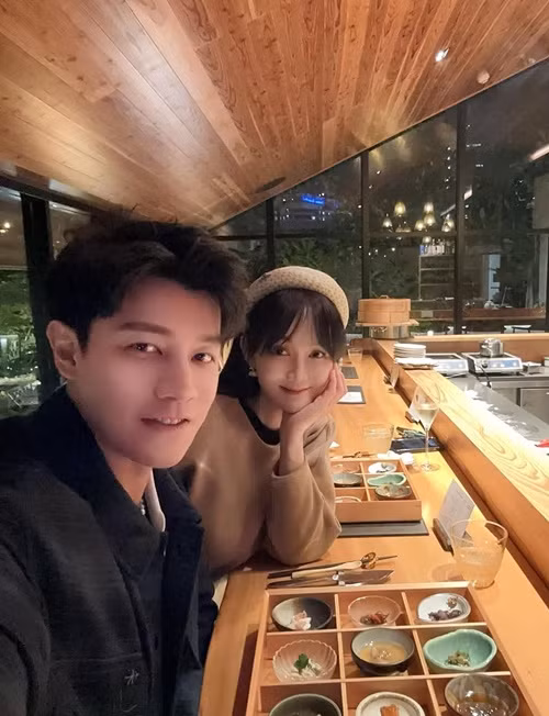 Trước khi gắn bó với Alan, Trần Kiều Ân từng hẹn hò Hoắc Kiến Hoa, Trần Sở Hà. Ảnh: Instagram Trần Kiều Ân.