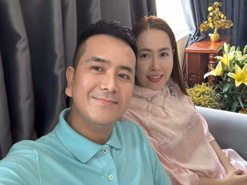 Nam diễn viên phim Đất phương Nam công khai hẹn hò với Tuệ Tâm vào tháng 5/2024. Ảnh: FB Hùng Thuận.