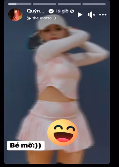 Trên trang cá nhân, diễn viên Quỳnh Kool cho biết, cô tăng cân vì ăn nhiều bánh chưng trong Tết Nguyên đán 2025. "Mũm mĩm dữ", người đẹp viết.