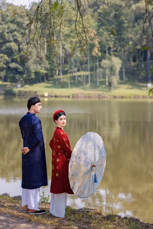 Trong cuộc phỏng vấn với Thế giới Điện ảnh, Nhật Hoàng cho biết, Yên Đan không hề nghi ngại việc anh là người song tính. Ảnh: Tiền Phong.