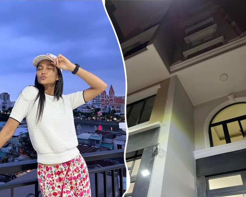 Tháng 11/2024, nàng hậu khoe có một căn nhà riêng tại TPHCM sau 14 năm lập nghiệp. Ảnh: Vietnamnet.