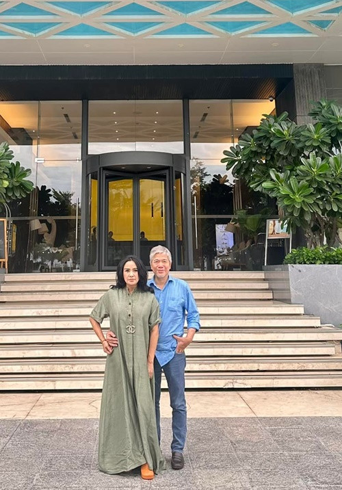 Thanh Lam từng chia sẻ trên Vietnamnet về bạn đời: "Tôi và anh song hành, khích lệ nhau trên con đường sự nghiệp". Ảnh: FB Thanh Lam.