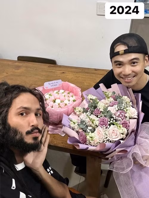 Hình ảnh H'hen Niê bị Tuấn Khôi chỉnh sửa thành nam giới. Ảnh: FB Tuấn Khôi.