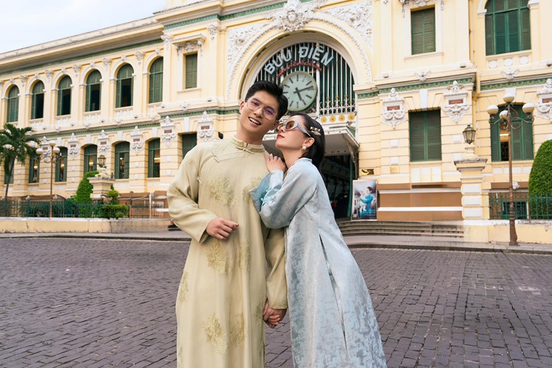 Lệ Quyên và Lâm Bảo Châu đã coi nhau là bạn đời. Ảnh: FB Lâm Bảo Châu.