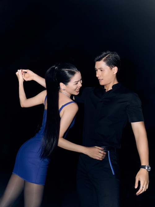 Nhan sắc của Lệ Quyên thăng hạng sau khi cô gắn bó với Lâm Bảo Châu. Ảnh: FB Lâm Bảo Châu.