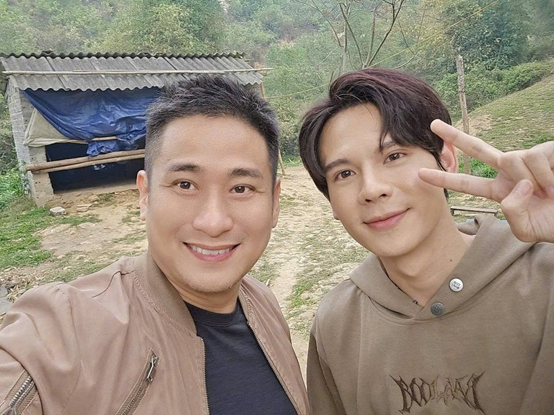 Minh Tiệp được cho là đóng vai bố của Thái Vũ trong phim Cha tôi, người ở lại. Ảnh: FB Minh Tiệp.