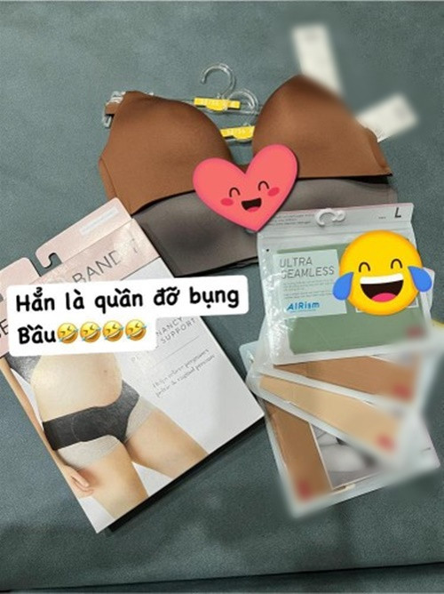 Diễn viên Hồng Quang tặng quà Valentine độc lạ cho Diễm Hương khi cô mang bầu lần 2. Ảnh: FB Diễm Hương.