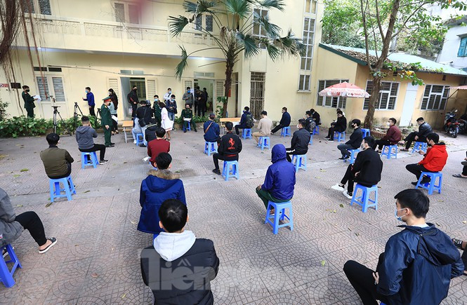 Toàn bộ thanh niên nhập ngũ đã được học các lớp nhận thức Đảng.