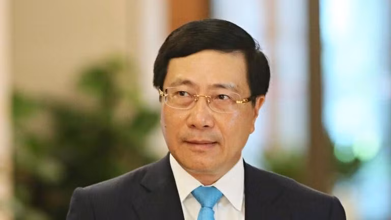 Ông Phạm Bình Minh, nguyên Phó Thủ tướng thường trực, đoàn Bà Rịa – Vũng Tàu.