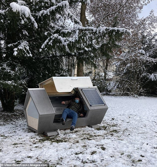 Ulmer Nest khẳng định, những cabin nhỏ này có thể bảo vệ người vô gia cư khỏi cái lạnh, gió, độ ẩm và cung cấp không khí trong lành.