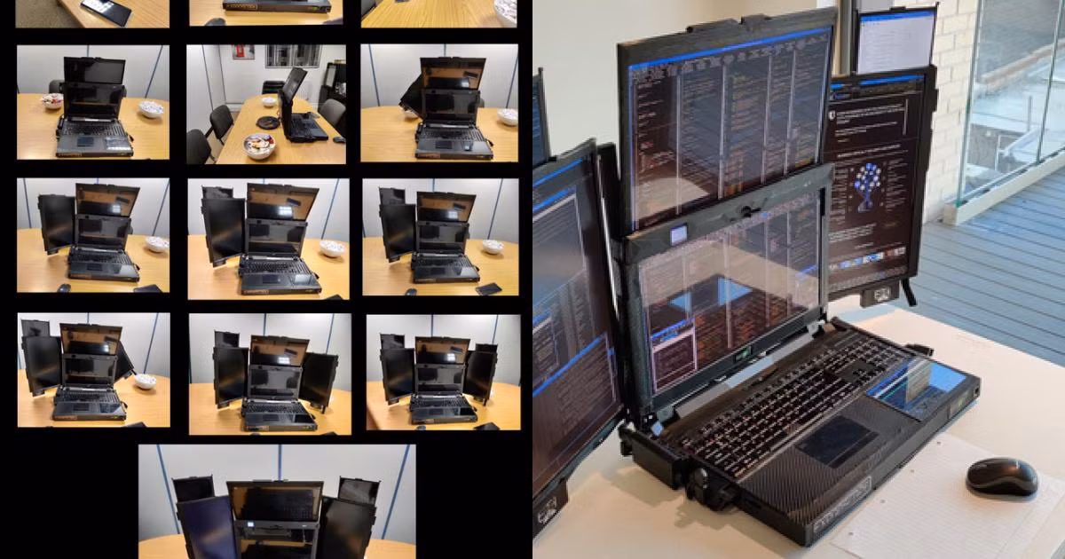 Cấu hình của chiếc “laptop” này cũng tương đối mạnh và ngang ngửa so với một chiếc desktop. Aurora 7 được trang bị chip Intel Core i9-9900K, RAM 64GB, GPU NVIDIA GeForce GTX 1060, 2 SSD NVMe (1 TB 512GB), 1 SSD 2.5 1TB và 1 HDD 2TB.