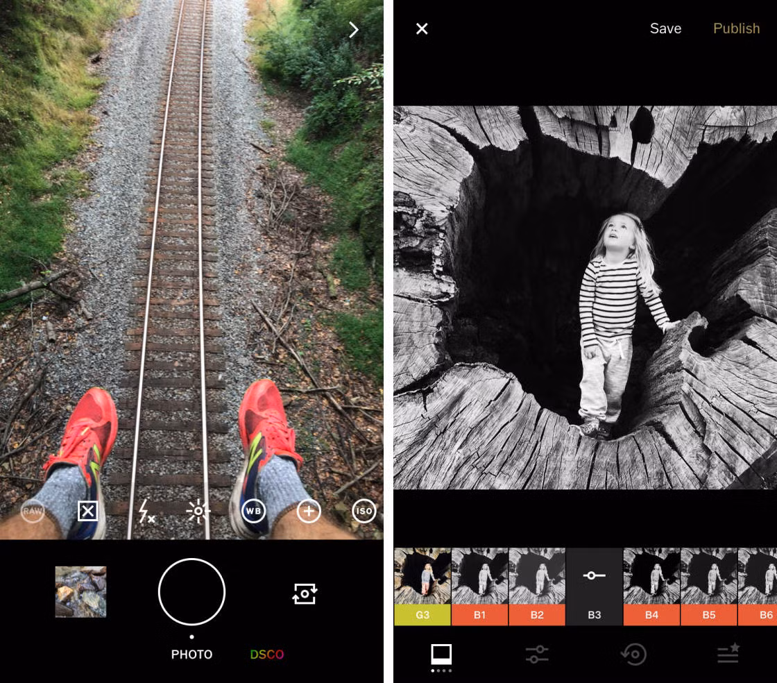 Với VSCO, bạn cũng có thể tùy chỉnh mức độ hiệu ứng do các bộ lọc tạo, kết hợp cùng các công cụ chỉnh ảnh để được những hình ảnh ưng ý và nịnh mắt nhất.
