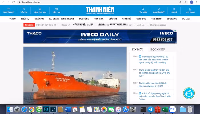 Hiện tại, để trải nghiệm, người đọc có thể vào theo đường dẫn https://beta.thanhnien.vn. Cần sử dụng trình duyệt Chrome.