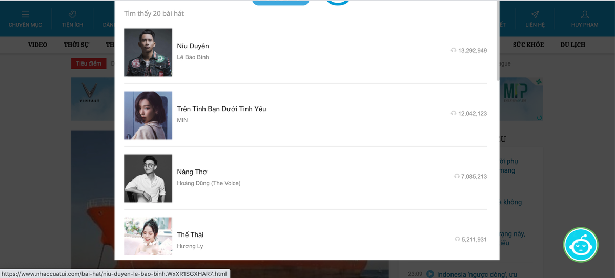 trợ lý ảo của cũng có thêm chức năng tích hợp nhạc, cho phép người dùng có thể thưởng thức những bản nhạc hot nhất, mới nhất cũng với tương tác bằng giọng nói. Đây là công cụ được tích hợp nhờ sự hợp tác với dịch vụ nhạc trực tuyến nhaccuatui.vn.