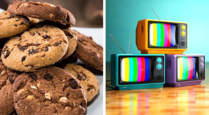 Chỉ từ cuối năm 1930 người ta mới có những chiếc bánh quy socola tuyệt này để ăn trong khi xem tivi. Việc sáng tạo ra món bánh quy hấp dẫn này xuất hiện sau khi chiếc tivi đầu tiên ra đời hàng thập kỷ. Những chiếc tivi đầu tiên, là loại máy cơ, thực tế đã được phát minh từ những năm 1800.