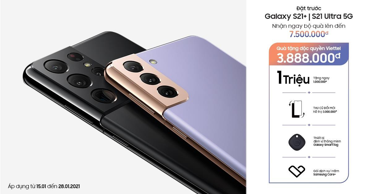 Vua ra mat, SamFans da co the dat truoc Galaxy S21 Series