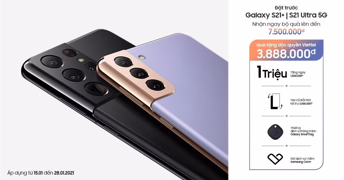Vua ra mat, SamFans da co the dat truoc Galaxy S21 Series