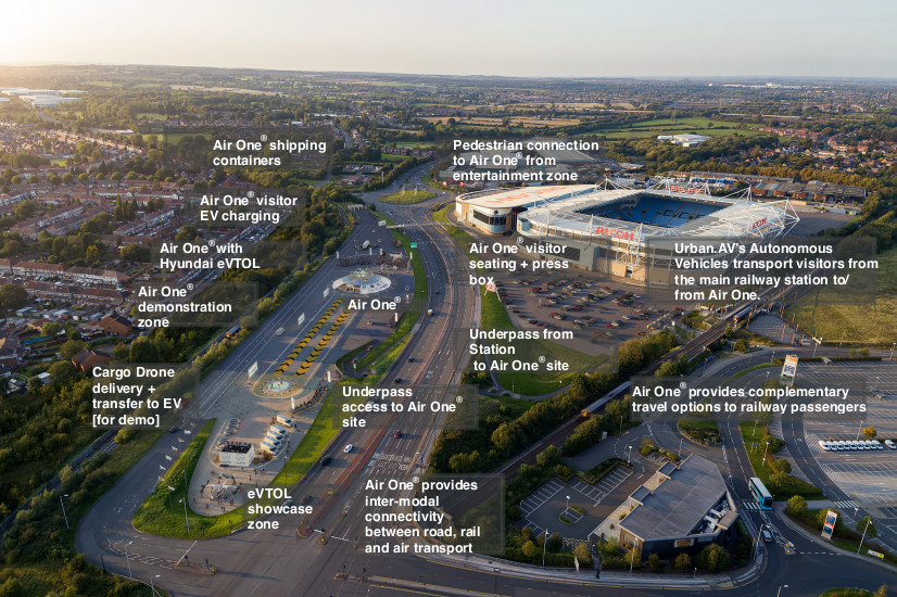 Ricky Sandhu, Giám đốc điều hành Cảng hàng không đô thị, cho biết trong một tuyên bố của eVTOL sẽ cần đến các Cảng hàng không đô thị. “Hơn một trăm năm trước, chuyến bay thương mại đầu tiên trên thế giới đã cất cánh, tạo ra thế giới kết nối hiện đại”.