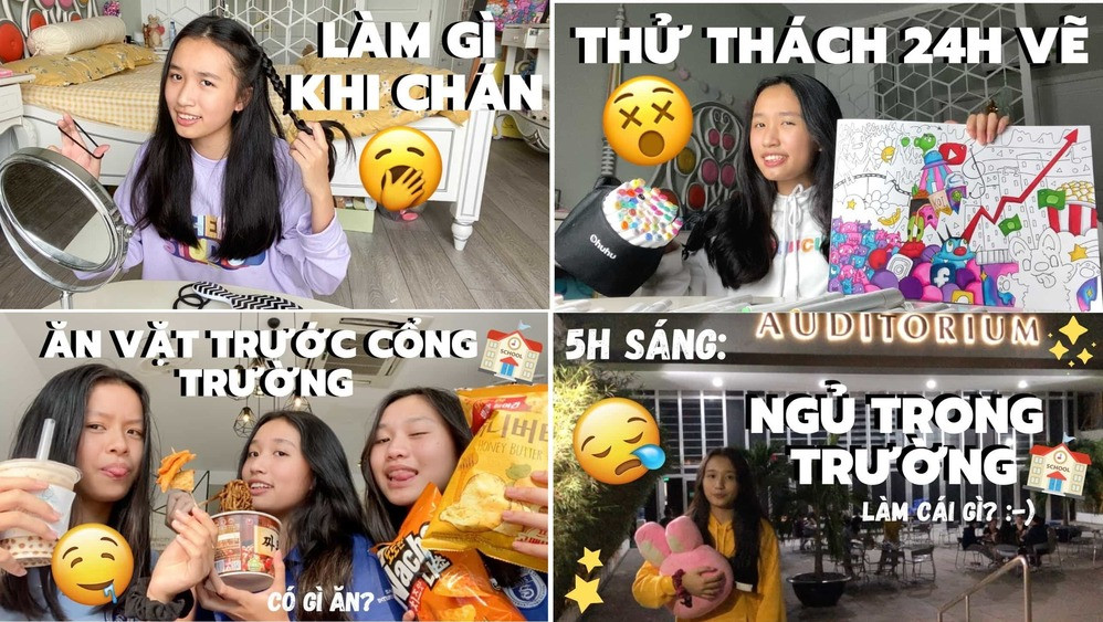 Nội dung các video của Jenny Huỳnh thường không quá độc đáo hay cầu kỳ mà chỉ xoay quanh chủ đề cuộc sống đời thường của một nữ sinh cấp 2 như ở nhà, đi ăn vặt, đi học, trang trí phòng phủ,...