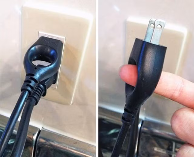 Một thiết kế phích cắm thực sự tiện lợi.