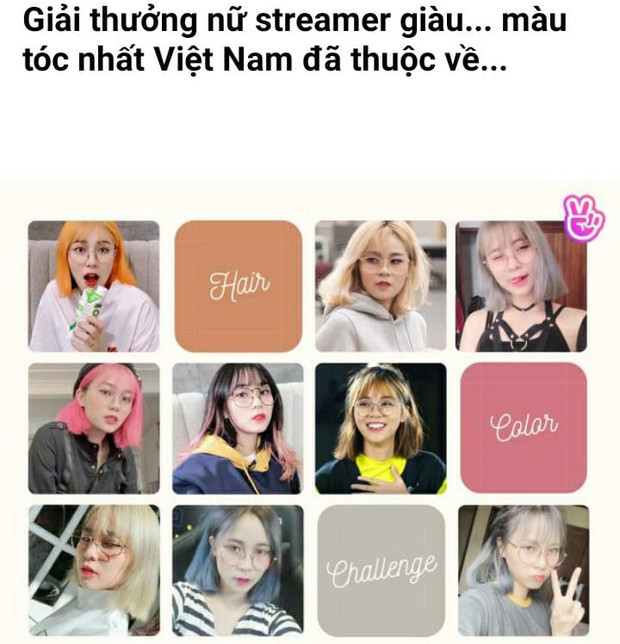 Mọi người thường biết đến MisThy như nữ streamer năng động, có gu thời trang đơn giản với áo thun đơn giản hoặc menswear. Tuy nhiên, MisThy lại rất đa dạng trong kiểu tóc và màu tóc.