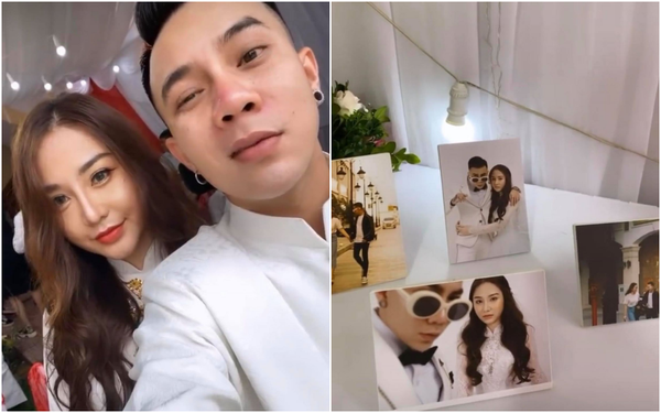 Cuối tháng 2 cặp đôi đã chính thức về chung một nhà với lễ cưới được tổ chức tại quê nhà Kiều Anh, Thái Nguyên.