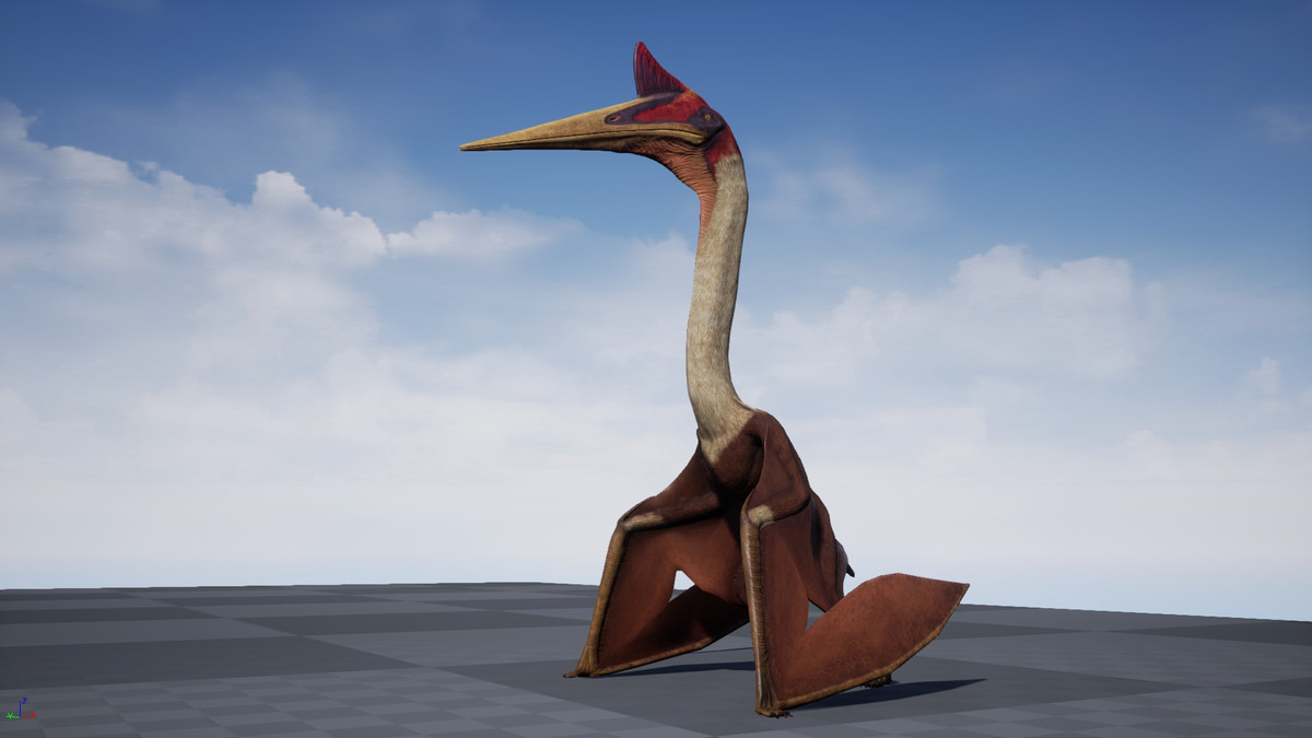 Trong nghiên cứu hóa thạch mới nhất, nhóm của ông Brown đã phát hiện ra khủng long Pterosaur Quetzalcoatlus có khả năng bay lên bầu trời giống như một chiếc máy bay chiến đấu trên tàu sân bay.