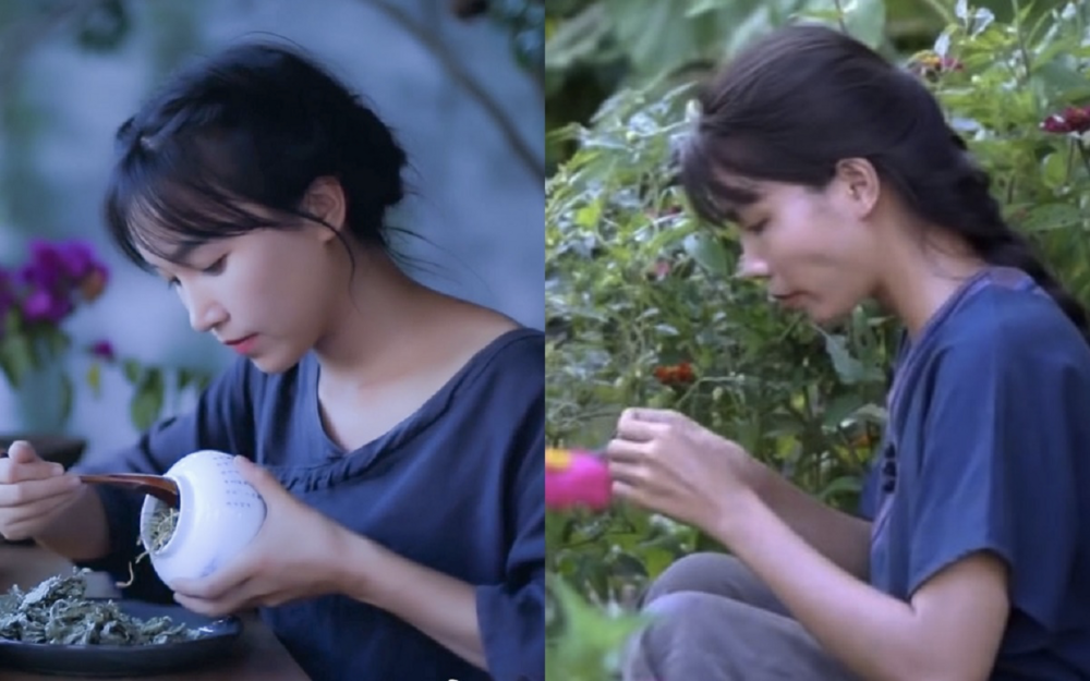 Trước đó, kênh Youtube Bếp Trên Đỉnh Đồi từng bị cộng đồng mạng Trung Quốc tố đạo nhái ý tưởng của "tiên nữ đồng quê" Lý Tử Thất.