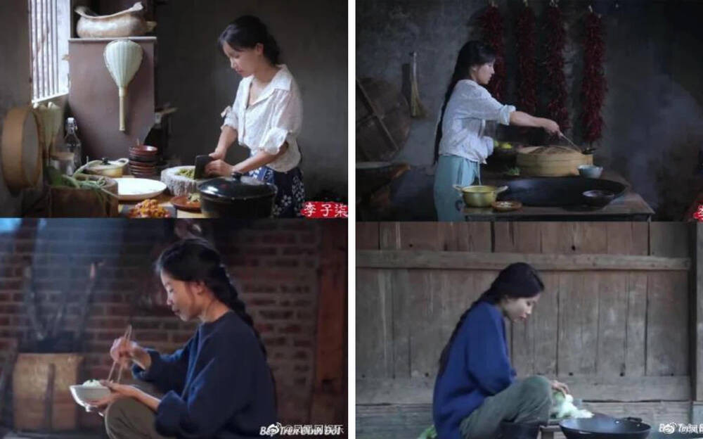 Theo một số netizen xứ Trung, có sự giống nhau không hề nhẹ từ nội dung, bối cảnh, góc quay, âm nhạc đến trang phục trong các video của Bếp Trên Đỉnh Đồi và Lý Tử Thất.