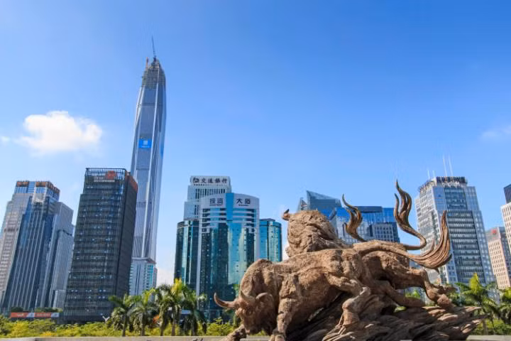 Thêm một thành phố của Trung Quốc thu hút đông đảo du khách là Thâm Quyến (tỉnh Quảng Đông), với 13,12 triệu lượt người.