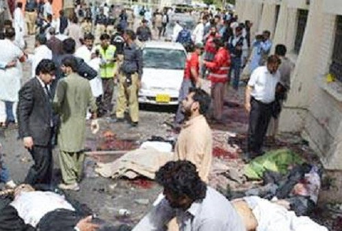 Được biết, nhóm Khorasan có liên hệ với phiến quân IS vừa lên tiếng nhận trách nhiệm về vụ đánh bom liều chết ở Pakistan. Ảnh: IndiaToday.