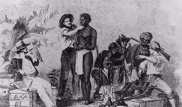 Hoạt động buôn bán nô lệ xuyên Đại Tây Dương từng là một vấn đề gây nhức nhối.