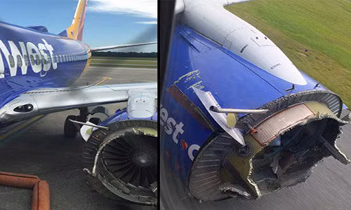 May bay cho gan 100 nguoi roi dong co giua khong trung