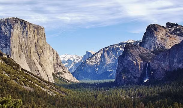 Vườn quốc gia Yosemite tuyệt đẹp làm nên một điều đặc biệt về nước Mỹ.
