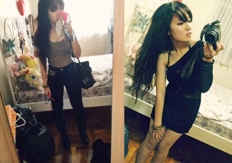 Điều đặc biệt Naomi Neo chỉ cao khoảng 1m55, nhưng nàng blogger chân ngắn vẫn biết cách hút fan bằng những bức ảnh chụp khéo léo, khuôn mặt dễ thương khi thì ngây thơ trong veo, khi lại đầy cá tính.