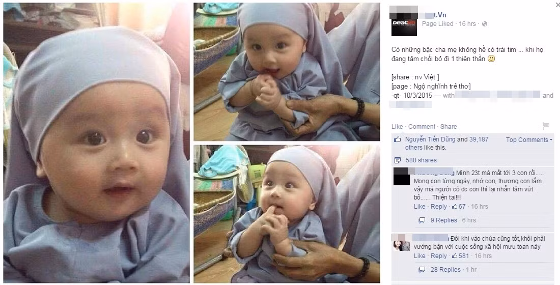 Em be xinh nhu thien than duoc nuoi trong chua gay sot-Hinh-2