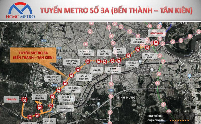 TP HCM sẽ có tuyến metro thứ 3 gần 68.000 tỷ đồng TP HCM se co tuyen metro thu 3 gan 68.000 ty dong