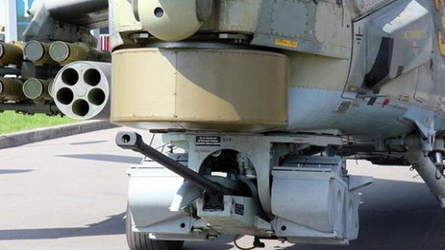 Bệ xoay này hoàn toàn tự động kết hợp với mũ bay có hệ thống nhắm bắn giúp phi công có thể nhanh chóng khai hỏa để tiêu diệt mục tiêu ngay khi phát hiện ra chúng.