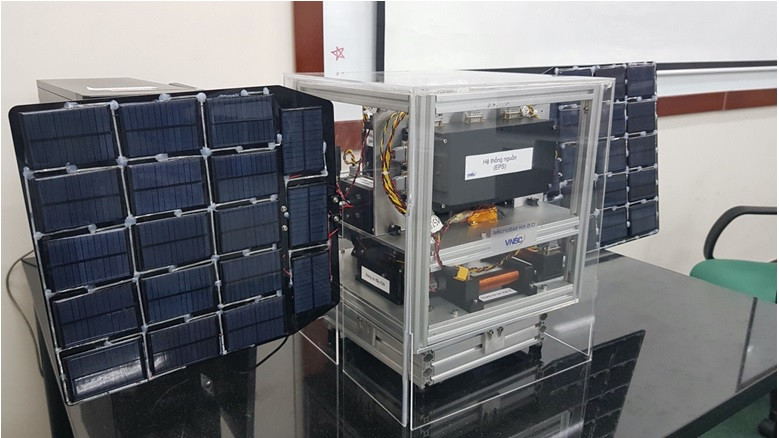 Hiện vệ tinh đã được chuyển giao cho trường Đại học Quốc tế, Đại học Quốc gia TP Hồ Chí Minh và Đại học Việt Pháp (Đại học Khoa học và Công nghệ Hà Nội, USTH).