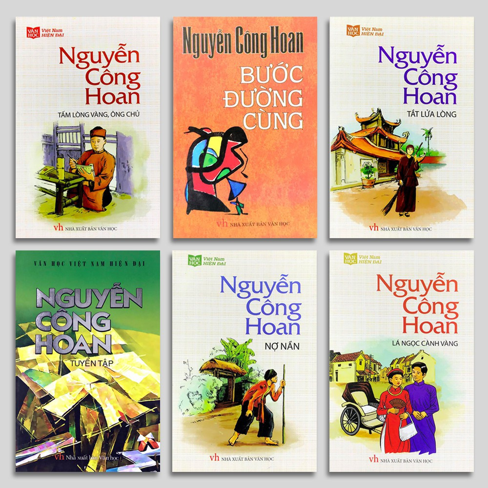 Nguyễn Công Hoan là một trong những nhà văn tiêu biểu của nền văn học Việt Nam hiện đại. Ông quê ở tỉnh Hưng Yên ngày nay, nổi tiếng với thể loại văn học hiện thực phê phán. Cả 3 tác phẩm trên đều do nhà văn Nguyễn Công Hoan sáng tác, bên cạnh hàng chục truyện ngắn, truyện dài, tiểu thuyết, hồi ký khác của ông.