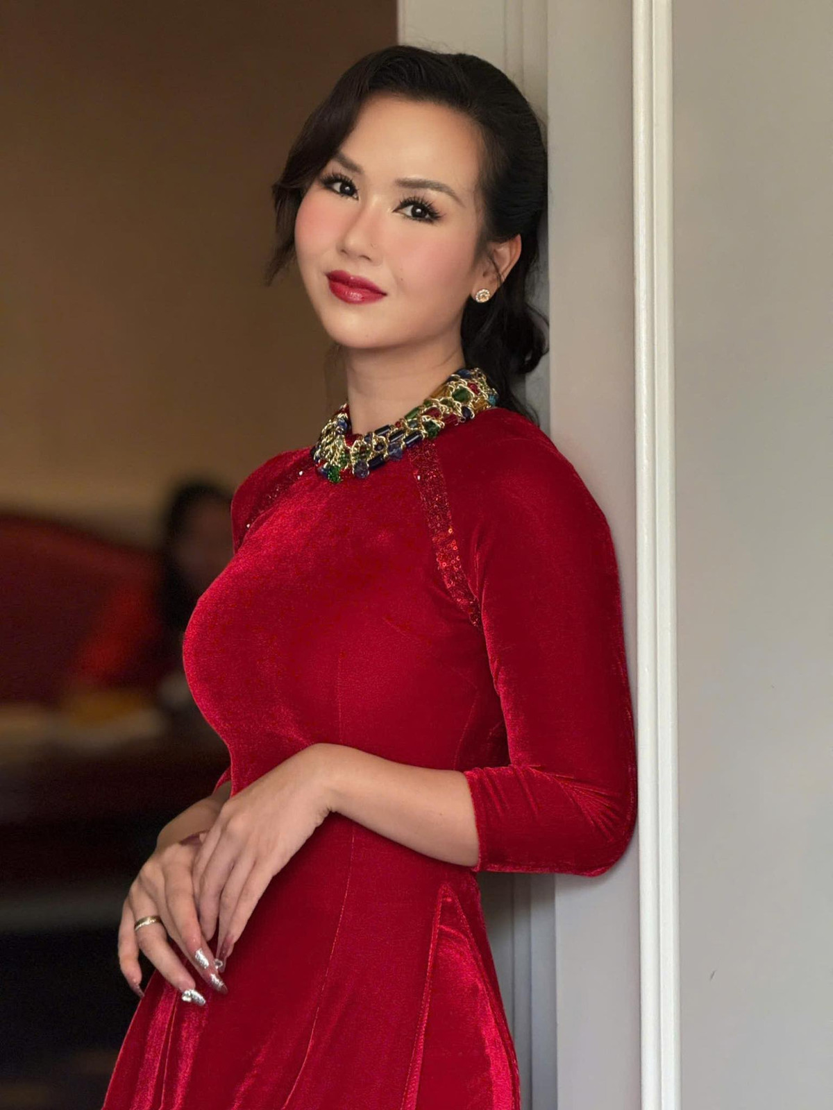 Dù bận rộn chăm sóc con nhỏ, nữ ca sĩ vẫn cố gắng dành thời gian cho bản thân để phục hồi sức khỏe và vóc dáng. Ảnh: FB Võ Hạ Trâm