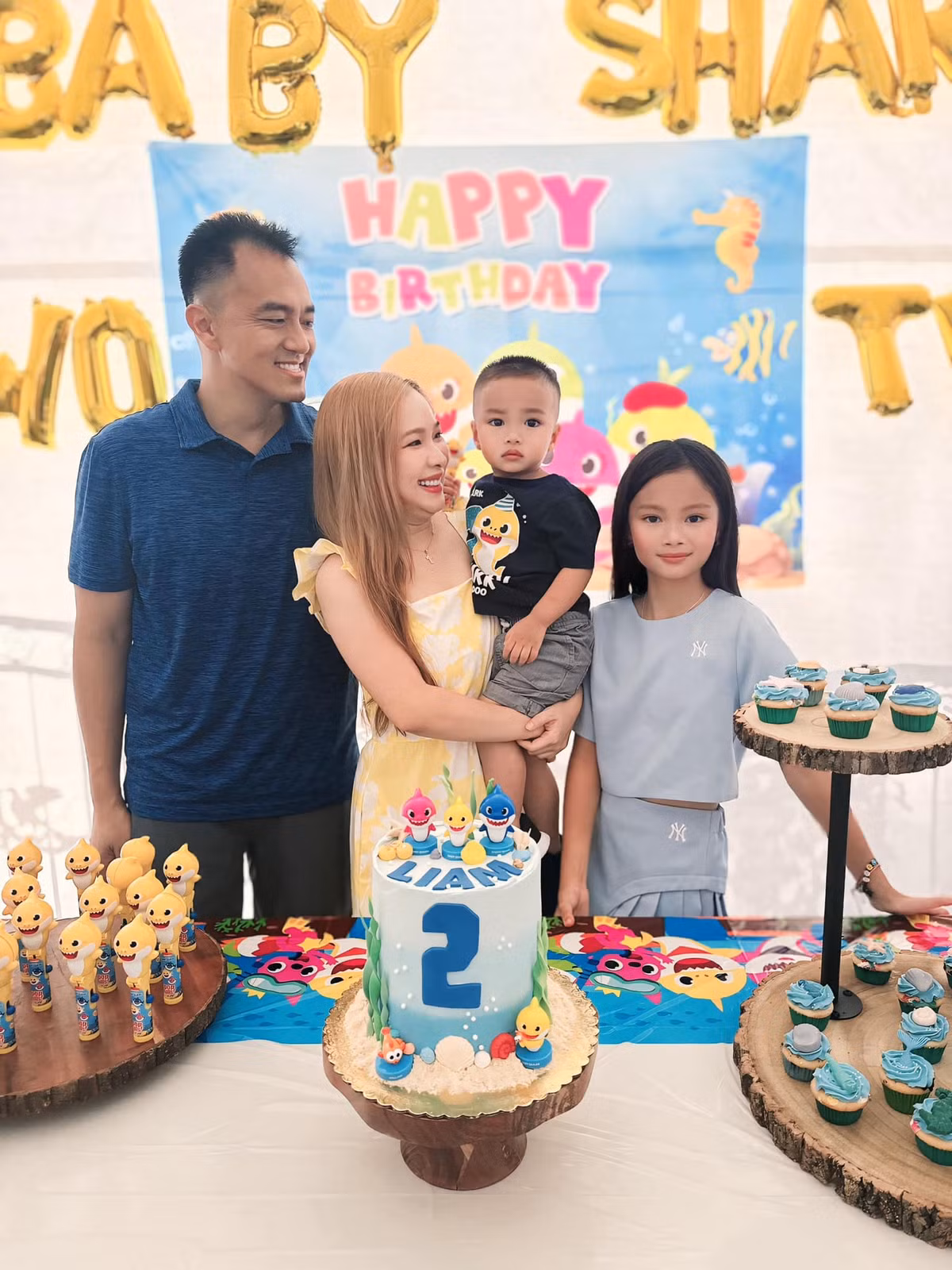 Sau khi sinh con gái đầu lòng, ca sĩ Duy Uyên càng trân trọng tổ ấm nhỏ của mình. Năm 2022, cô một lần nữa làm mẹ khi chào đón cậu con trai kháu khỉnh. Ảnh: FB Duy-uyen Nguyen