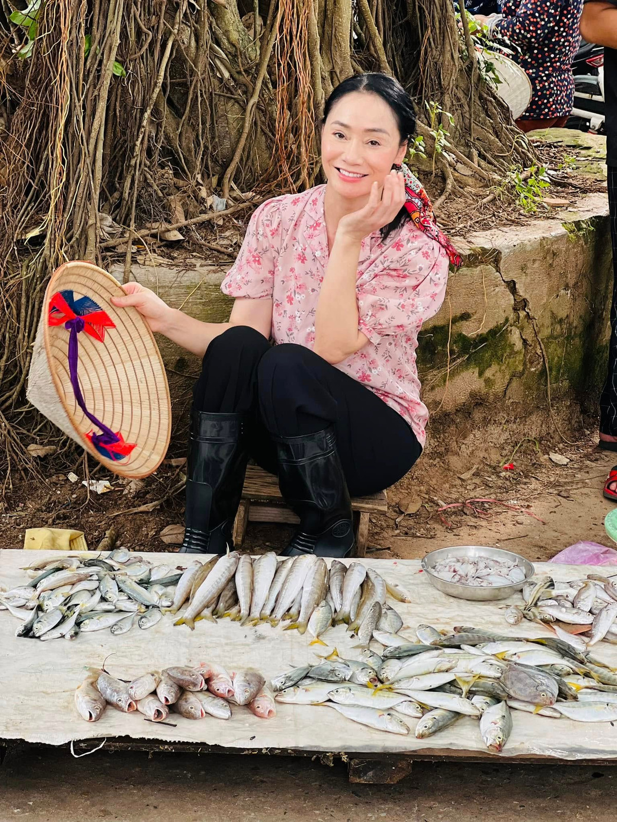 Quách Thu Phương hé lộ tạo hình nhân vật chị đảm nhận trong một dự án phim mới. Ảnh: FB Quách Thu Phương