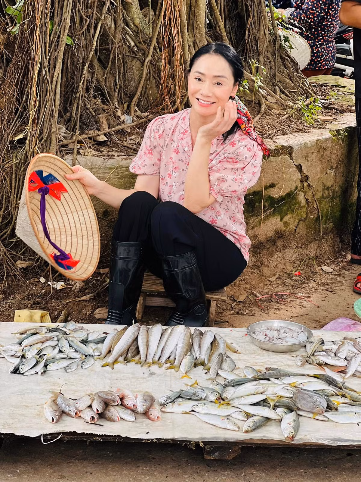 Quách Thu Phương hé lộ tạo hình nhân vật chị đảm nhận trong một dự án phim mới. Ảnh: FB Quách Thu Phương