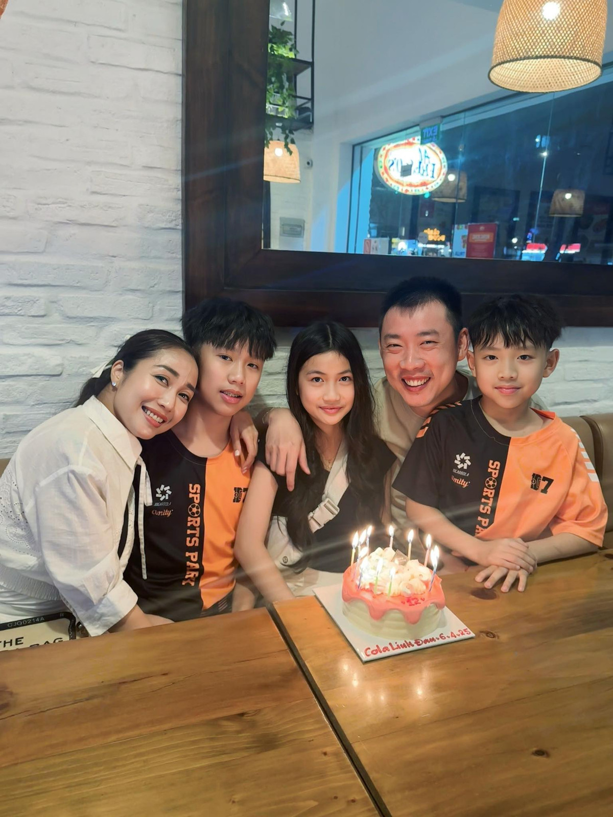 Ốc Thanh Vân tổ chức sinh nhật cho con gái. Ảnh: FB Ốc Thanh Vân