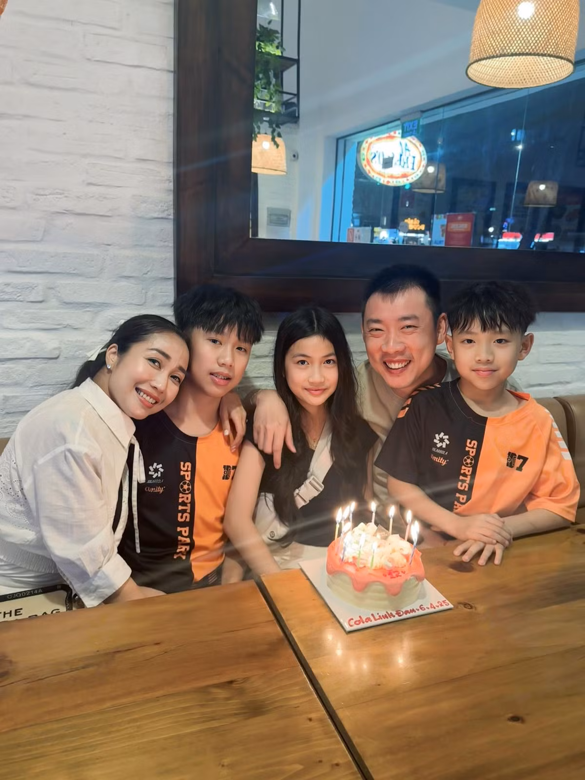 Ốc Thanh Vân tổ chức sinh nhật cho con gái. Ảnh: FB Ốc Thanh Vân