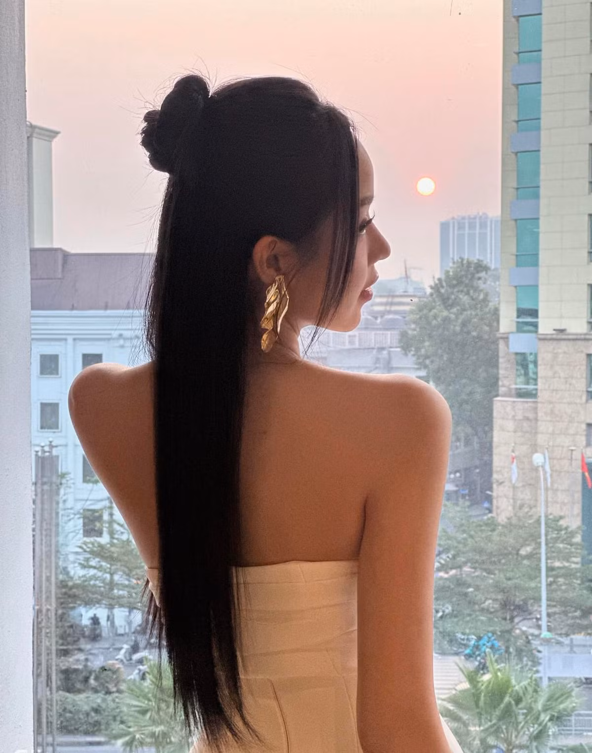 Điều thay đổi này của Thanh Thủy nhanh chóng nhận được sự chú ý của công chúng. Ảnh: FB Huỳnh Thị Thanh Thủy